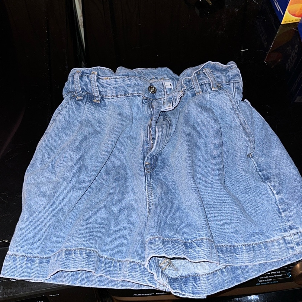 Zara high rise shorts